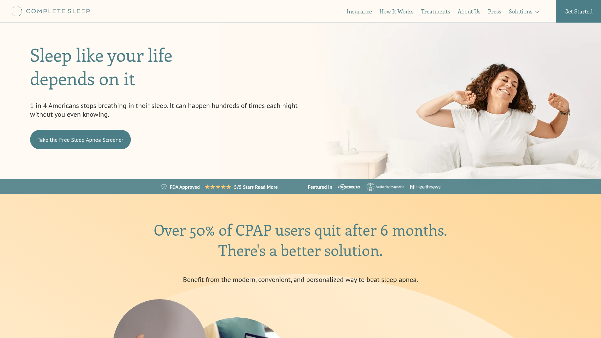 Complete Sleep — Tone of voice and content strategy for a pre-launch DTC sleep brand.