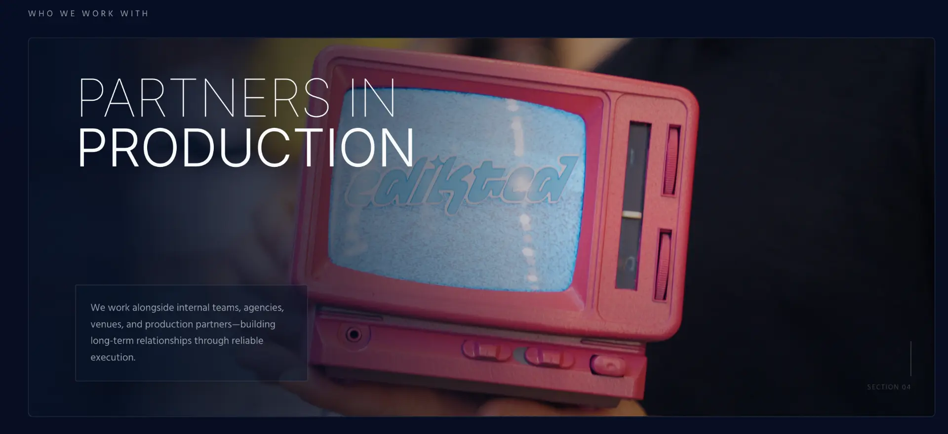 Elevation Media NYC — A full brand site for a NYC video production company — strategy through shipped code.