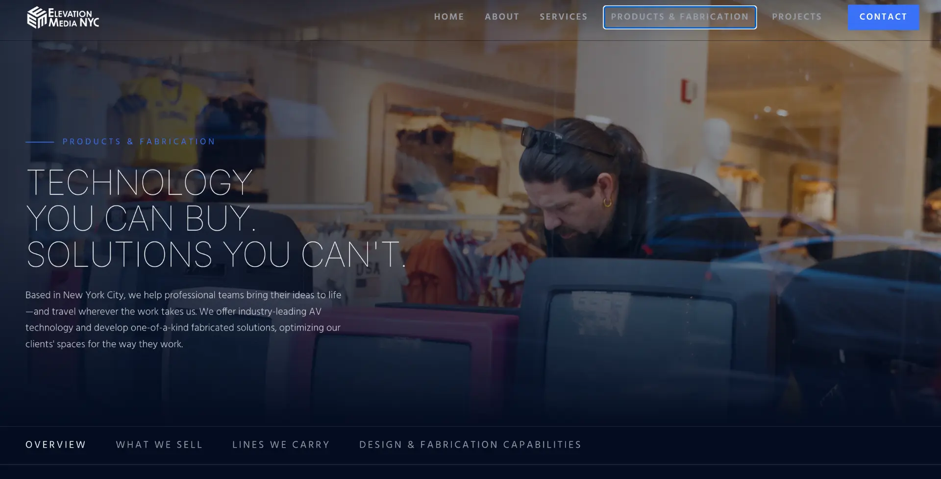Elevation Media NYC — A full brand site for a NYC video production company — strategy through shipped code.