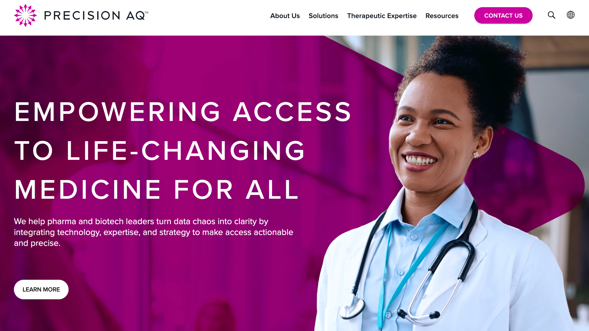 Precision AQ — Launching a new category in life sciences commercialization.